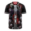 Jack Skellington Baseball Jersey, The Nightmare Before Christmas Baseball Jersey, Halloween Baseball Jersey