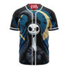 Jack Skellington Baseball Jersey, The Nightmare Before Christmas Baseball Jersey, Halloween Baseball Jersey