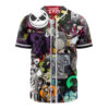 Jack Skellington Baseball Jersey, The Nightmare Before Christmas Baseball Jersey, Halloween Baseball Jersey