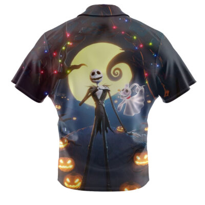 Jack Skellington Hawaiian Shirt, The Nightmare Before Christmas Hawaiian Shirt, Halloween Hawaiian Shirt