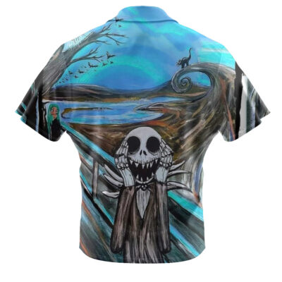 Jack Skellington Hawaiian Shirt, The Nightmare Before Christmas Hawaiian Shirt, Halloween Hawaiian Shirt