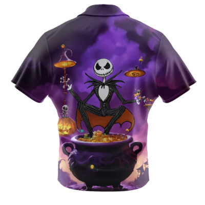 Jack Skellington Hawaiian Shirt, The Nightmare Before Christmas Hawaiian Shirt, Halloween Hawaiian Shirt