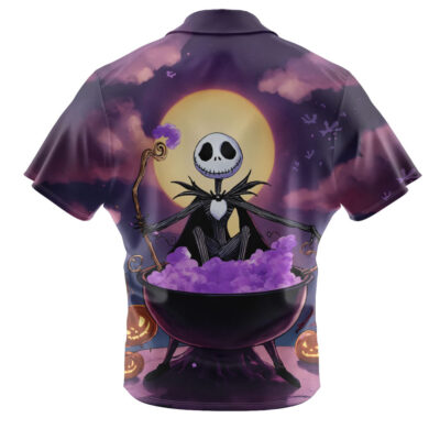 Jack Skellington Hawaiian Shirt, The Nightmare Before Christmas Hawaiian Shirt, Halloween Hawaiian Shirt