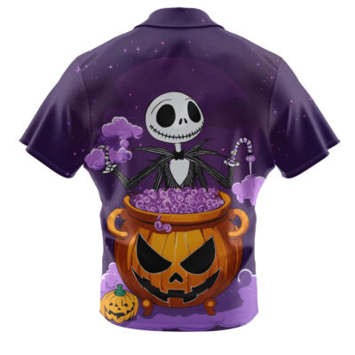 Jack Skellington Hawaiian Shirt, The Nightmare Before Christmas Hawaiian Shirt, Halloween Hawaiian Shirt