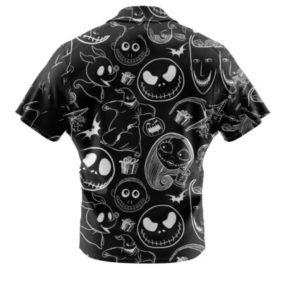 Jack Skellington Hawaiian Shirt, The Nightmare Before Christmas Hawaiian Shirt, Halloween Hawaiian Shirt