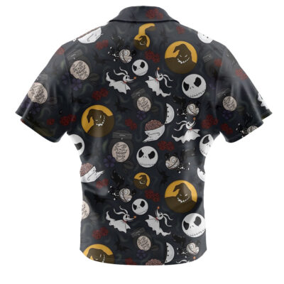 Jack Skellington Hawaiian Shirt, The Nightmare Before Christmas Hawaiian Shirt, Halloween Hawaiian Shirt