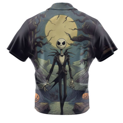 Jack Skellington Hawaiian Shirt, The Nightmare Before Christmas Hawaiian Shirt, Halloween Hawaiian Shirt