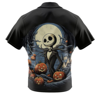 Jack Skellington Hawaiian Shirt, The Nightmare Before Christmas Hawaiian Shirt, Halloween Hawaiian Shirt