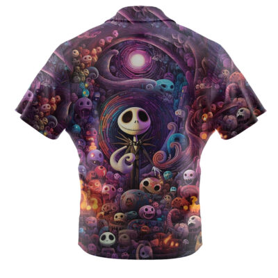 Jack Skellington Hawaiian Shirt, The Nightmare Before Christmas Hawaiian Shirt, Halloween Hawaiian Shirt