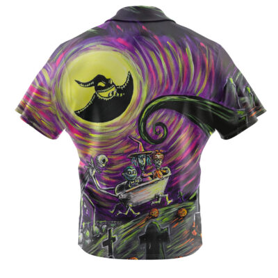 Jack Skellington Hawaiian Shirt, The Nightmare Before Christmas Hawaiian Shirt, Halloween Hawaiian Shirt