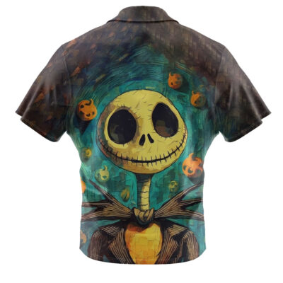 Jack Skellington Hawaiian Shirt, The Nightmare Before Christmas Hawaiian Shirt, Halloween Hawaiian Shirt