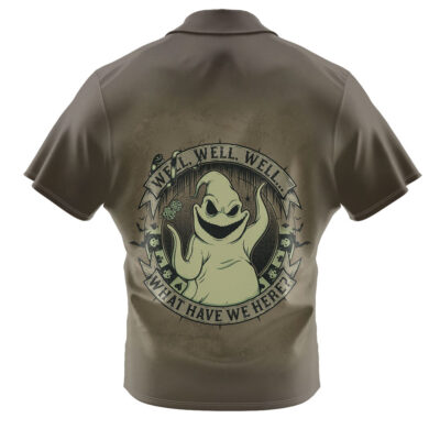 Oogie Boogie Hawaiian Shirt, The Nightmare Before Christmas Hawaiian Shirt, Halloween Hawaiian Shirt