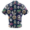 Jack Skellington & Sally Hawaiian Shirt, The Nightmare Before Christmas Hawaiian Shirt, Halloween Hawaiian Shirt