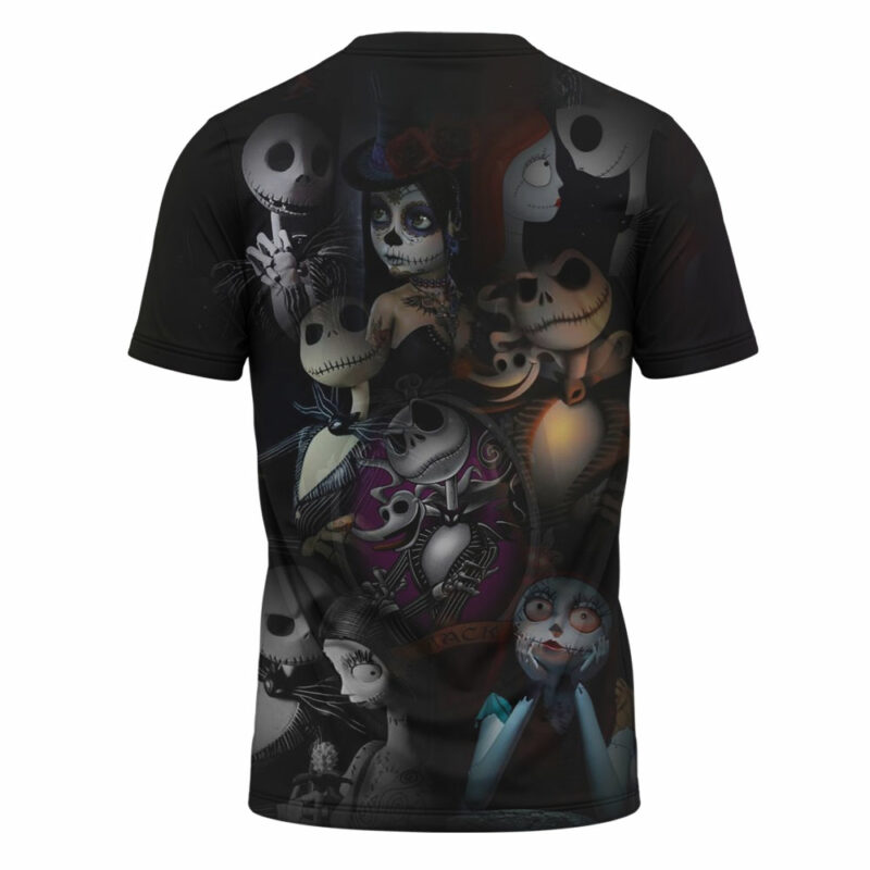 Jack Skellington & Sally T-shirt, The Nightmare Before Christmas T-shirt, Halloween T-shirt