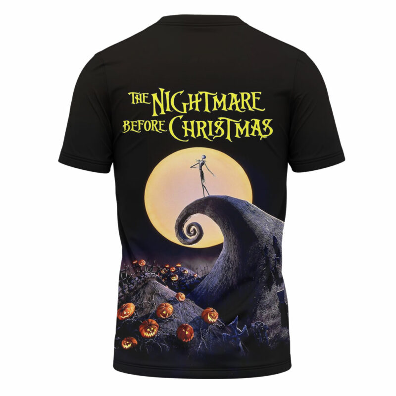 Jack Skellington T-shirt, The Nightmare Before Christmas T-shirt, Halloween T-shirt