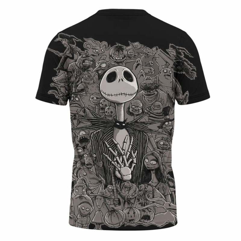 Jack Skellington T-shirt, The Nightmare Before Christmas T-shirt, Halloween T-shirt