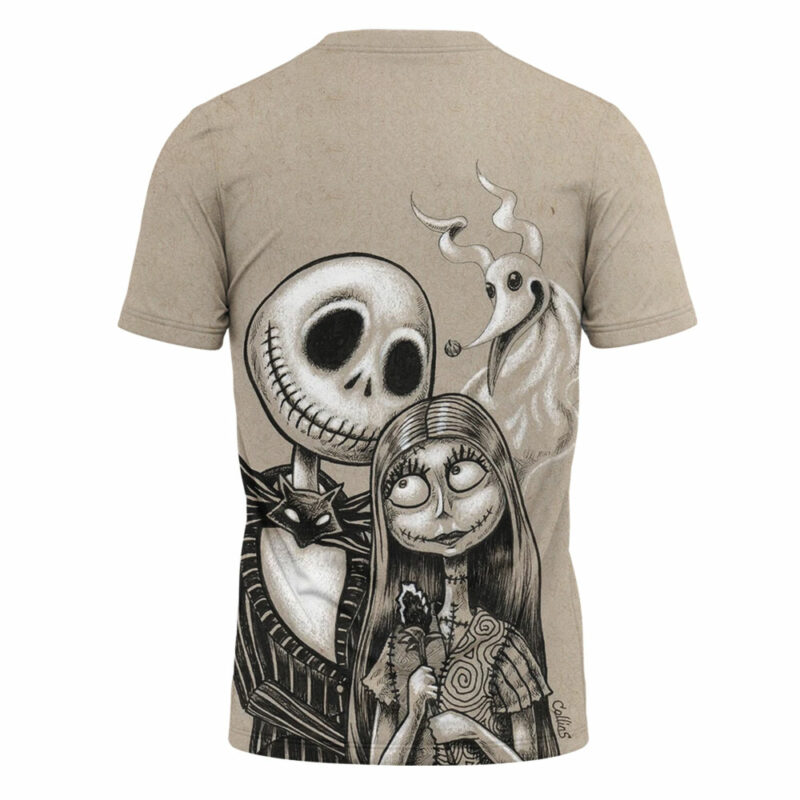 Jack Skellington & Sally T-shirt, The Nightmare Before Christmas T-shirt, Halloween T-shirt