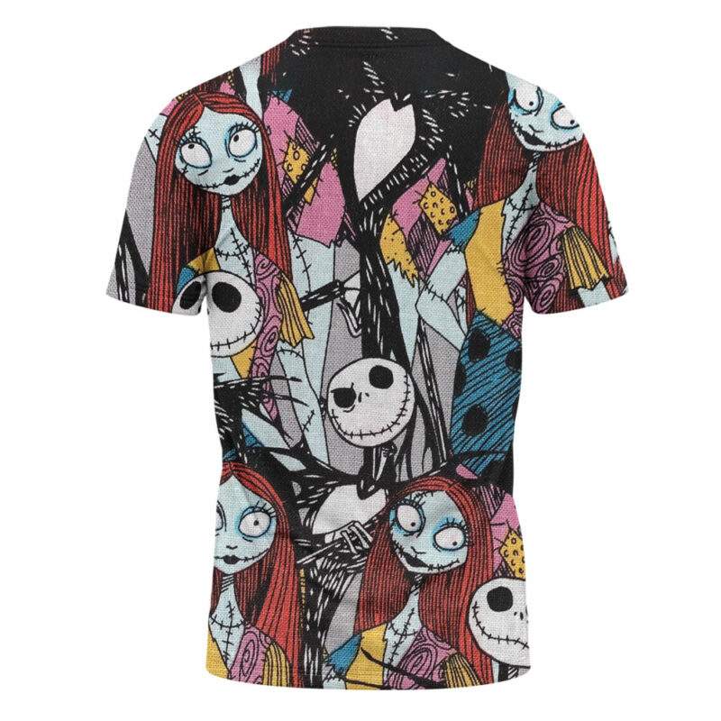 Jack Skellington & Sally T-shirt, The Nightmare Before Christmas T-shirt, Halloween T-shirt