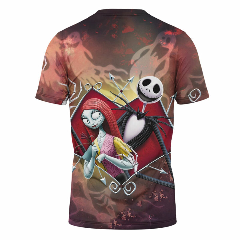 Jack Skellington & Sally T-shirt, The Nightmare Before Christmas T-shirt, Halloween T-shirt