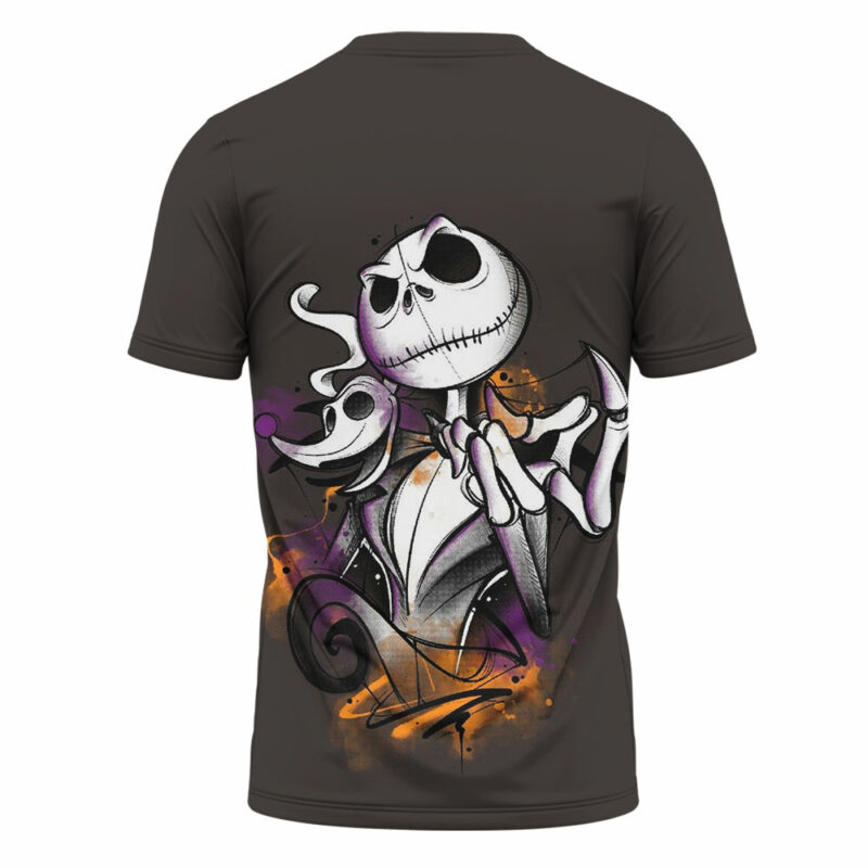 Jack Skellington T-shirt, The Nightmare Before Christmas T-shirt, Halloween T-shirt