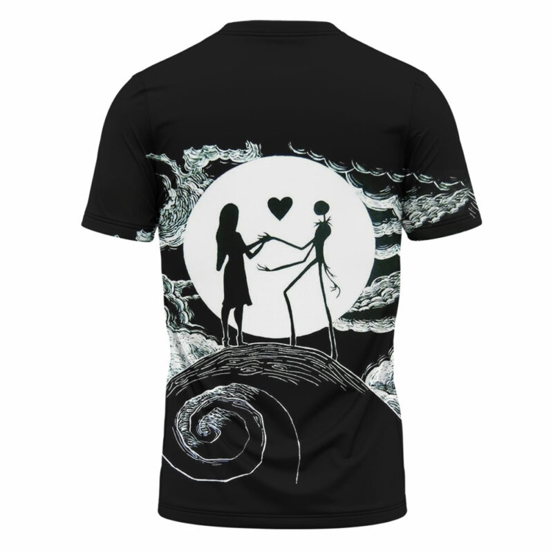 Jack Skellington & Sally T-shirt, The Nightmare Before Christmas T-shirt, Halloween T-shirt