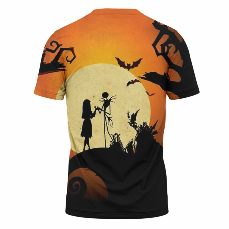 Jack Skellington & Sally T-shirt, The Nightmare Before Christmas T-shirt, Halloween T-shirt