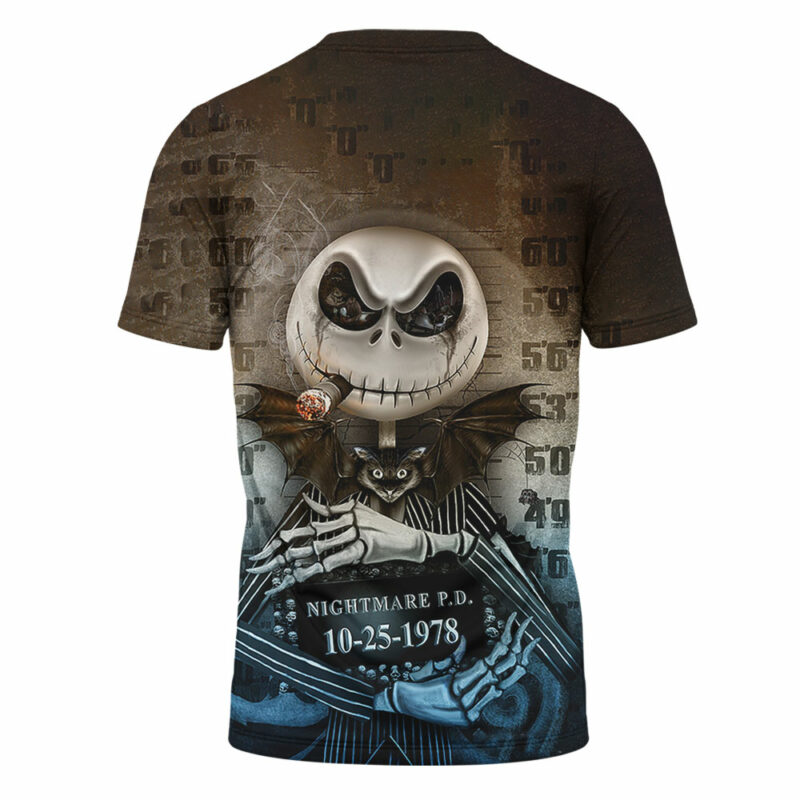 Jack Skellington T-shirt, The Nightmare Before Christmas T-shirt, Halloween T-shirt