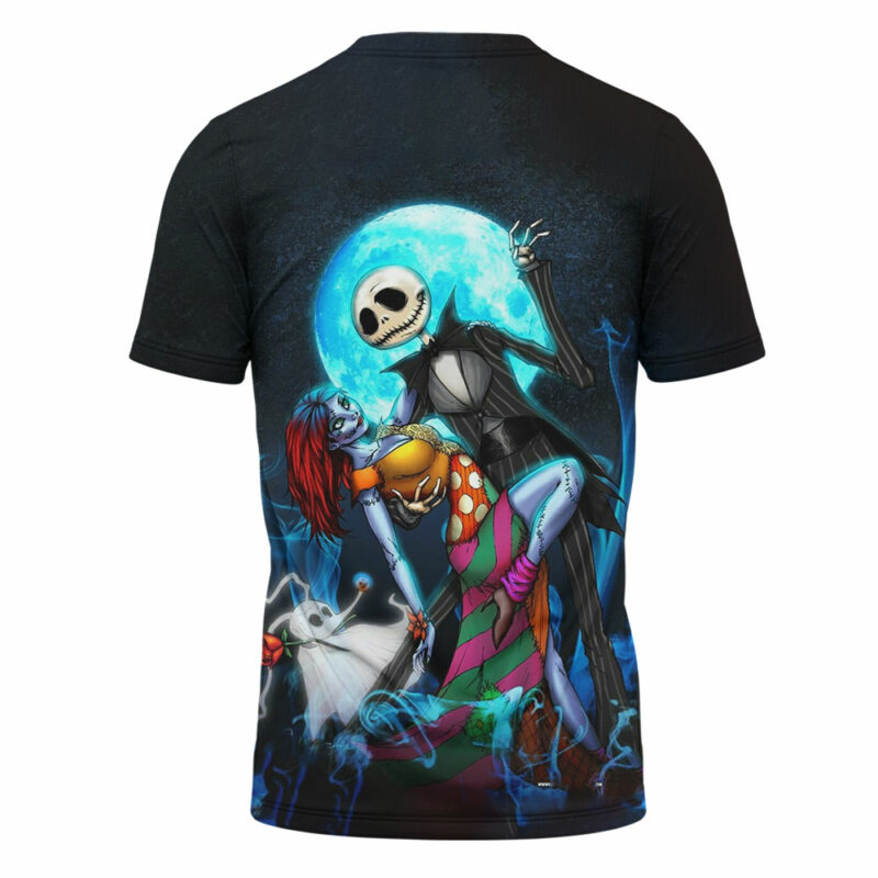 Jack Skellington & Sally T-shirt, The Nightmare Before Christmas T-shirt, Halloween T-shirt