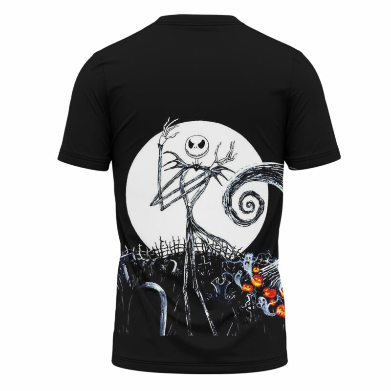 Jack Skellington T-shirt, The Nightmare Before Christmas T-shirt, Halloween T-shirt