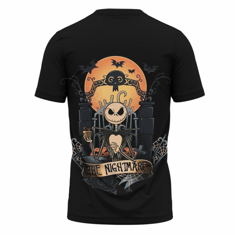 Jack Skellington T-shirt, The Nightmare Before Christmas T-shirt, Halloween T-shirt