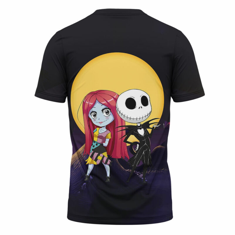 Jack Skellington & Sally T-shirt, The Nightmare Before Christmas T-shirt, Halloween T-shirt