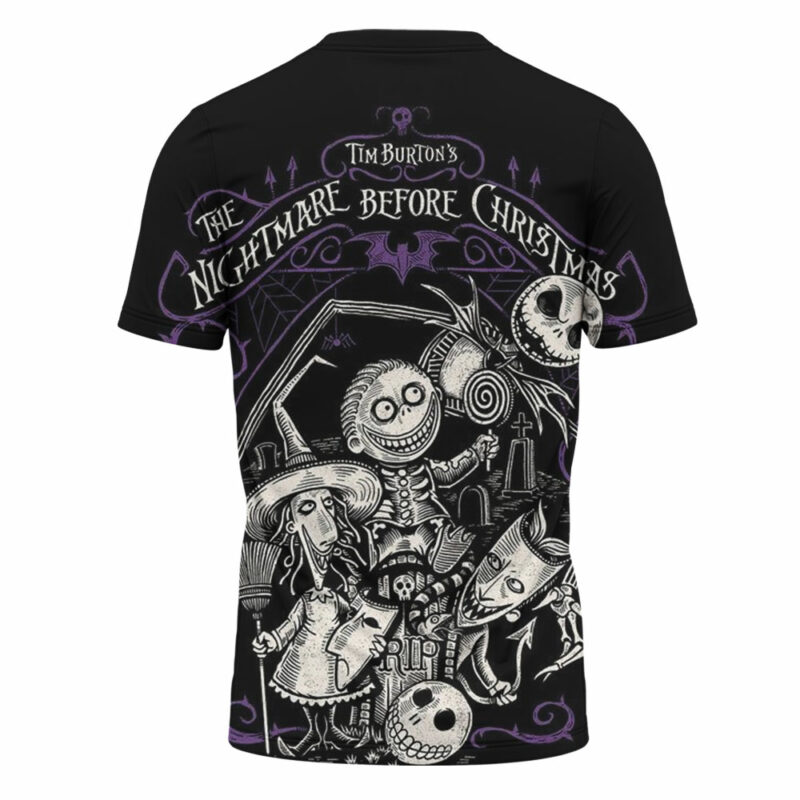 Jack Skellington T-shirt, The Nightmare Before Christmas T-shirt, Halloween T-shirt