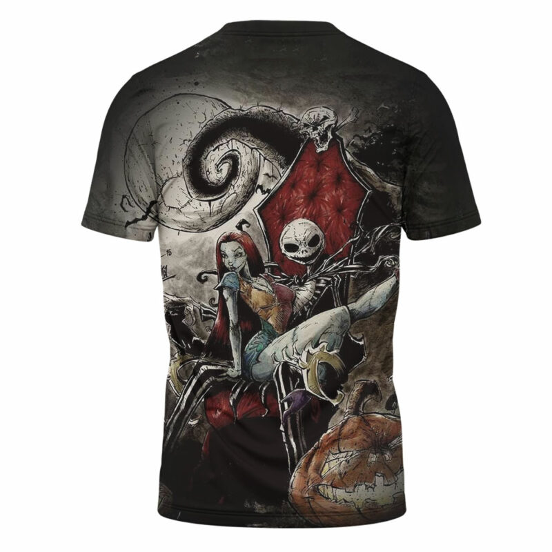 Jack Skellington & Sally T-shirt, The Nightmare Before Christmas T-shirt, Halloween T-shirt