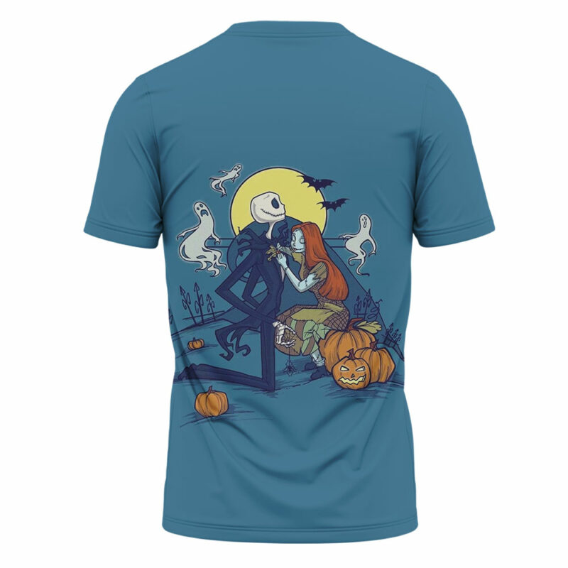 Jack Skellington & Sally T-shirt, The Nightmare Before Christmas T-shirt, Halloween T-shirt