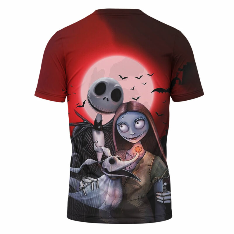 Jack Skellington & Sally T-shirt, The Nightmare Before Christmas T-shirt, Halloween T-shirt