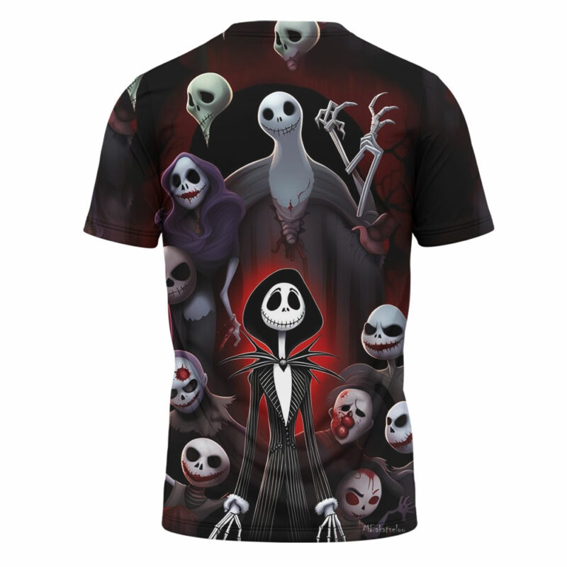 Jack Skellington T-shirt, The Nightmare Before Christmas T-shirt, Halloween T-shirt