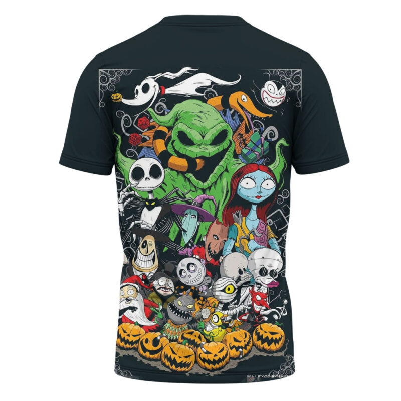 Jack Skellington T-shirt, The Nightmare Before Christmas T-shirt, Halloween T-shirt