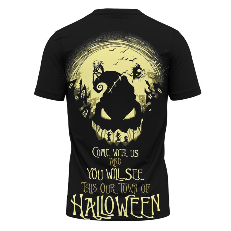 Jack Skellington T-shirt, The Nightmare Before Christmas T-shirt, Halloween T-shirt