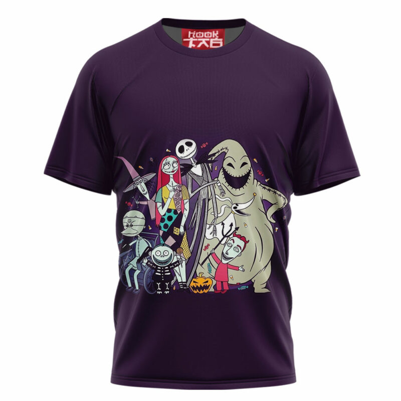 Jack Skellington & Sally T-shirt, The Nightmare Before Christmas T-shirt, Halloween T-shirt