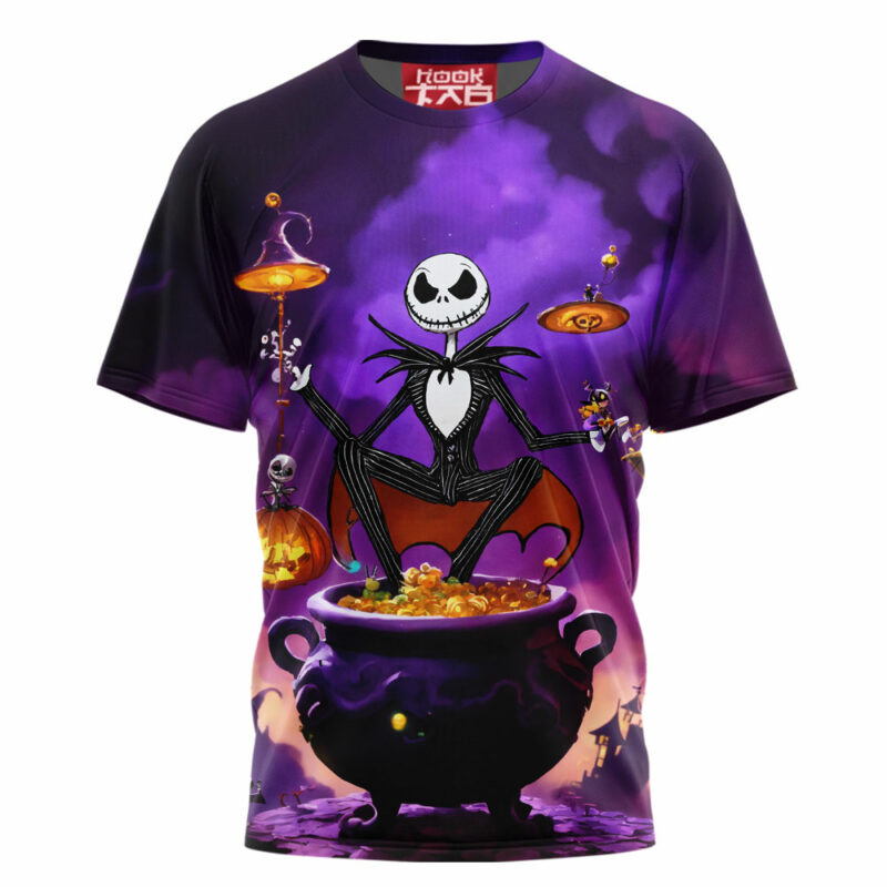 Jack Skellington T-shirt, The Nightmare Before Christmas T-shirt, Halloween T-shirt