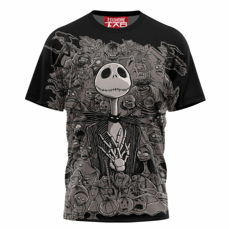 Jack Skellington T-shirt, The Nightmare Before Christmas T-shirt, Halloween T-shirt