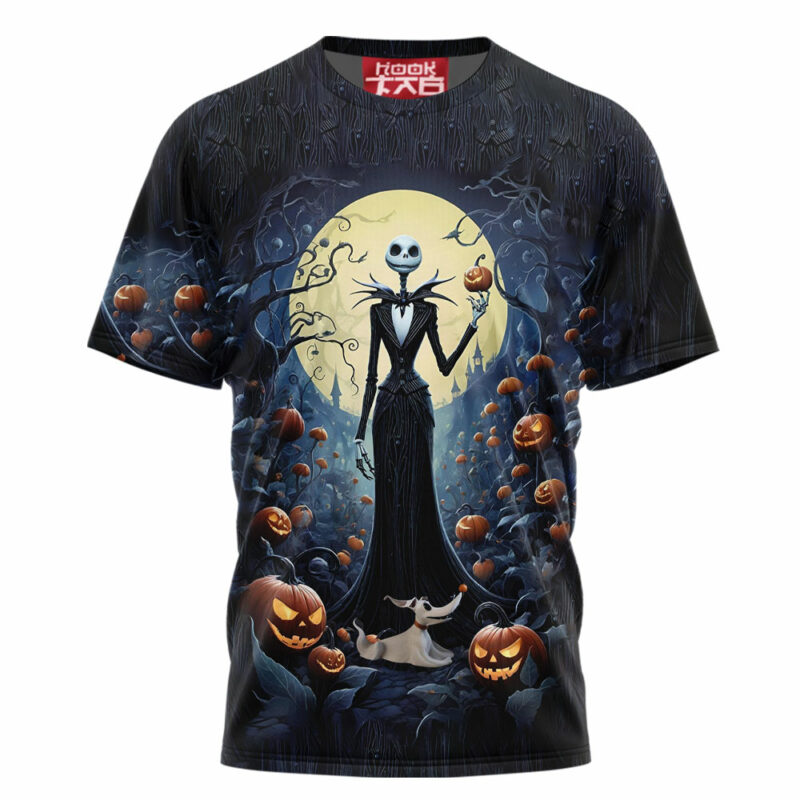 Jack Skellington T-shirt, The Nightmare Before Christmas T-shirt, Halloween T-shirt