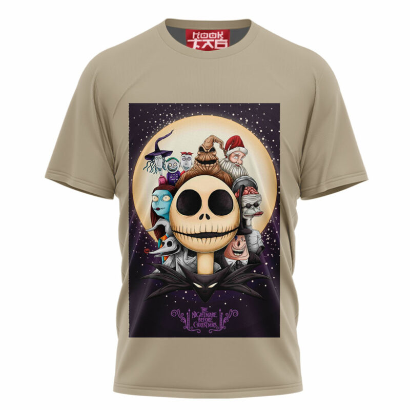 Jack Skellington T-shirt, The Nightmare Before Christmas T-shirt, Halloween T-shirt