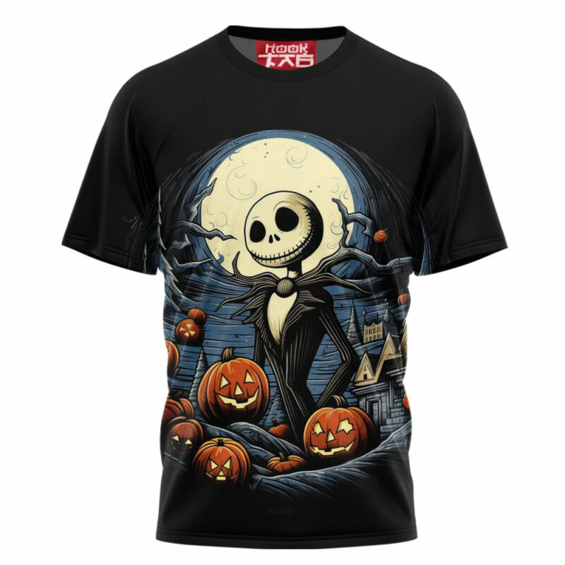 Jack Skellington T-shirt, The Nightmare Before Christmas T-shirt, Halloween T-shirt