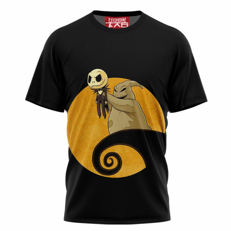 Jack Skellington & Oogie Boogie T-shirt, The Nightmare Before Christmas T-shirt, Halloween T-shirt