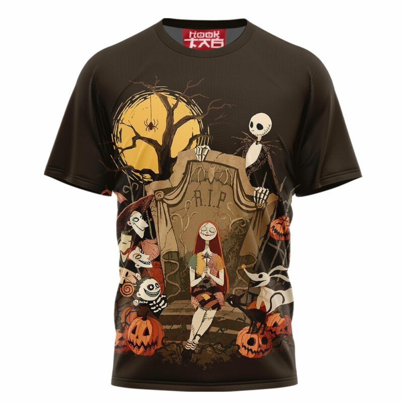 Jack Skellington & Sally T-shirt, The Nightmare Before Christmas T-shirt, Halloween T-shirt