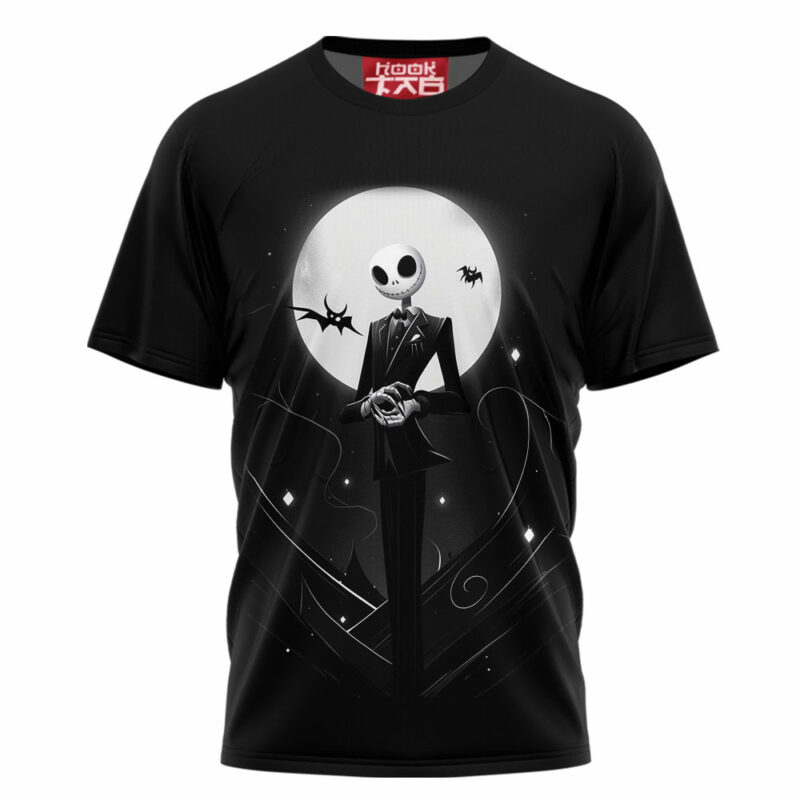 Jack Skellington T-shirt, The Nightmare Before Christmas T-shirt, Halloween T-shirt