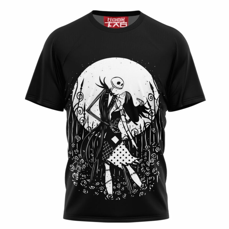 Jack Skellington & Sally T-shirt, The Nightmare Before Christmas T-shirt, Halloween T-shirt