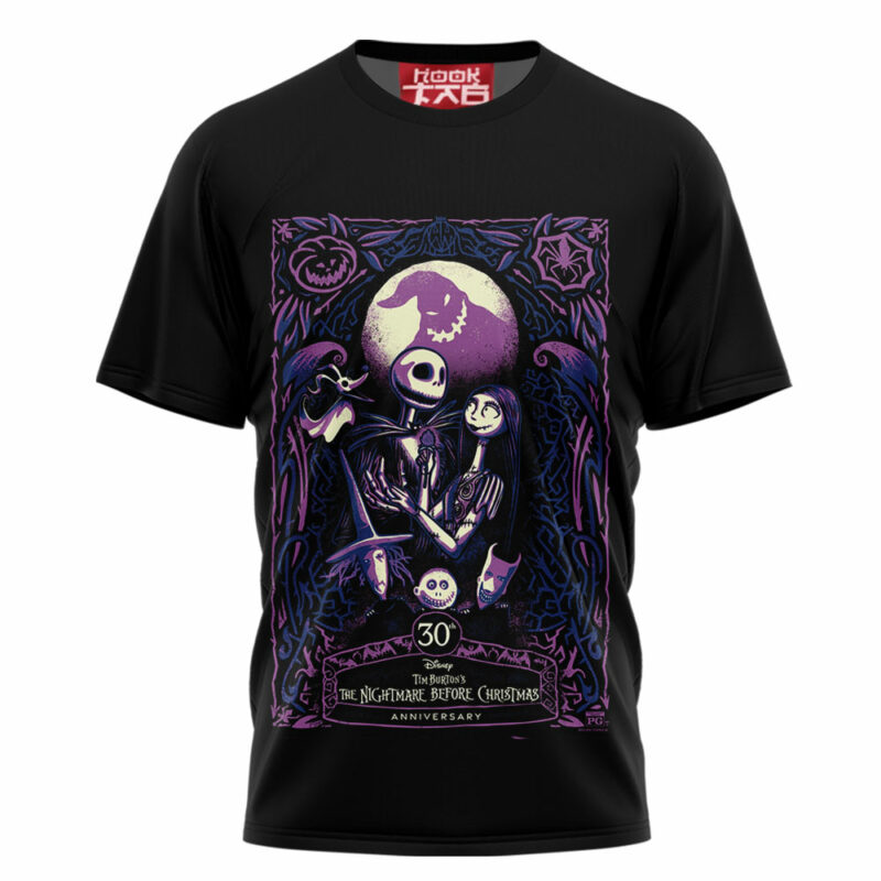 Jack Skellington T-shirt, The Nightmare Before Christmas T-shirt, Halloween T-shirt