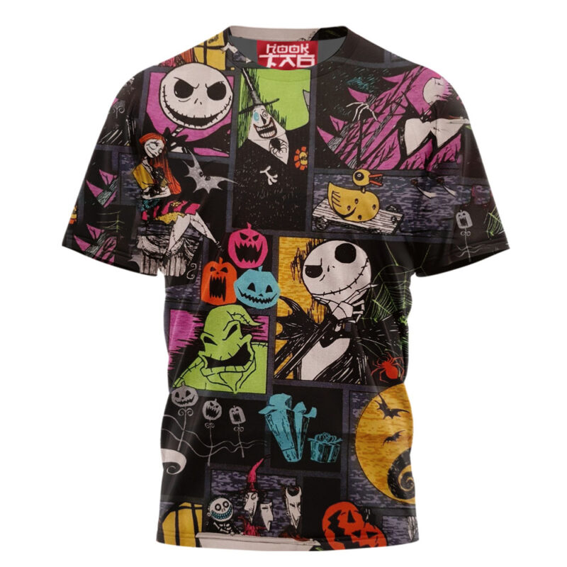 Jack Skellington T-shirt, The Nightmare Before Christmas T-shirt, Halloween T-shirt